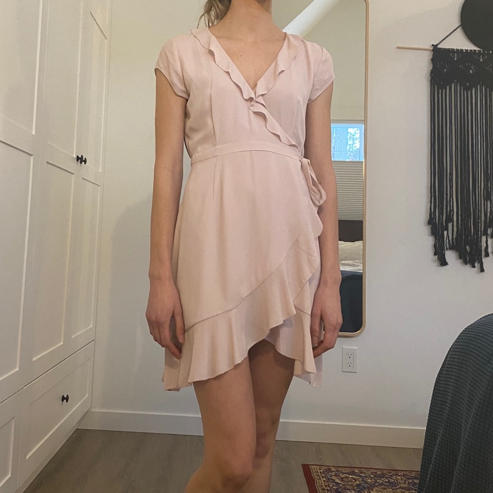 Sunday best savoy wrap dress